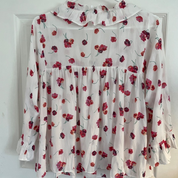 Floral flowy blouse - Picture 2 of 2